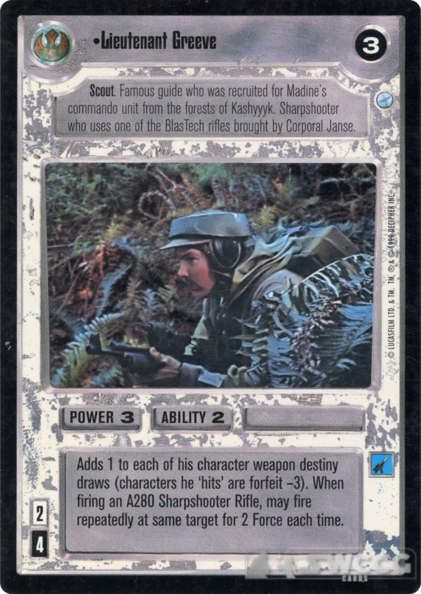 Lieutenant Greeve